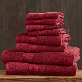 Ultra-Soft 100% Cotton Absorbent Towel Set 8-Piece
