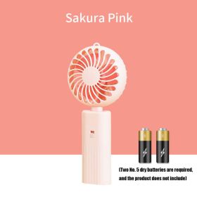 Mini Handheld Fan, USB Desk Fan, Small Personal Portable Table Fan Folding Electric Fan For Travel Office Room Household (Color: Pink)