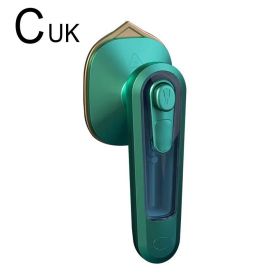 Mini Handheld Ironing Machine Portable Micro Steam Iron Machine For Clothes Ironing Wet Dry Clothes Garment Steamer U0N2 (Color: Uk plug, Ships From: China)