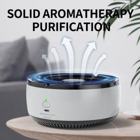 Rechargeable ashtray air purifier for home, living room, office, car, smoking tray for removing second-hand smoke and odor (Color: Rechargeable ashtray-white)